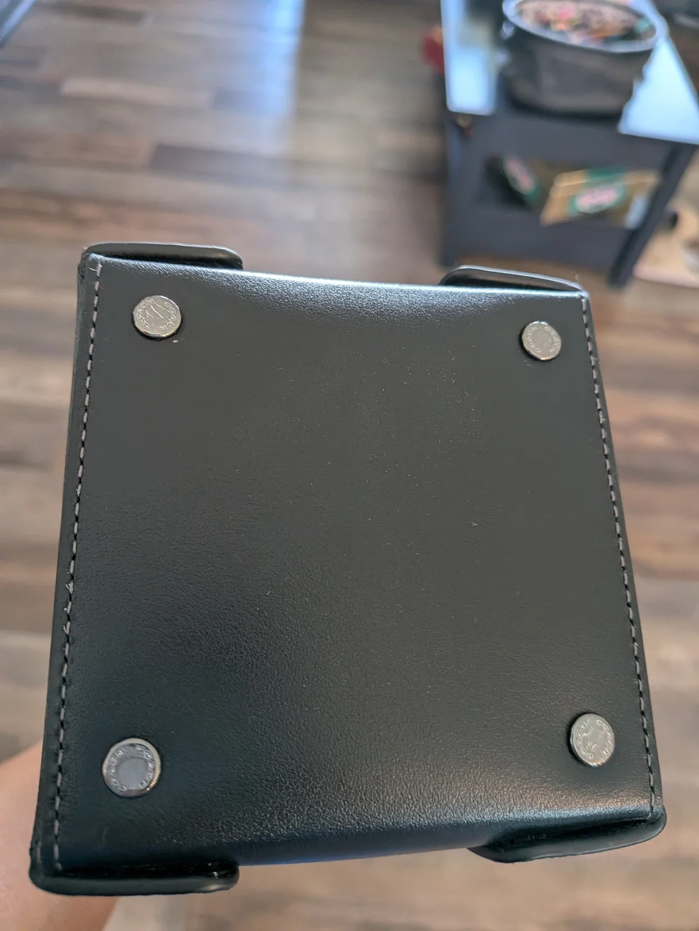 Coach Black/Grey Signature Canvas Wine Carrier